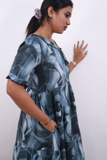 Mangai 3 Layer Frock Model Nighties Soft and Smooth Premium Quality Rayon Material , Fancy Frilled Sleeve Side Pocket , Back tie Rope Stylish Collection's for Trendy Women's (MRK)