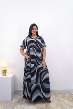 Mangai 3 Layer Frock Model Nighties Soft and Smooth Premium Quality Rayon Material , Fancy Frilled Sleeve Side Pocket , Back tie Rope Stylish Collection's for Trendy Women's (MRK)