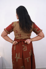 Mangai 3 Layer Reversible Frock Model Nighties Soft and Smooth Premium Quality Rayon Material , Fancy Frilled Sleeve, Side Pocket , Back tie Rope , Stylish Collection's for Trendy Women's (MRK)