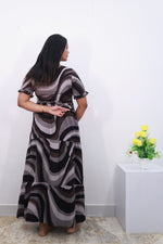 Mangai 3 Layer Frock Model Nighties Soft and Smooth Premium Quality Rayon Material , Fancy Frilled Sleeve Side Pocket , Back tie Rope Stylish Collection's for Trendy Women's (MRK)