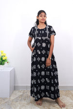 Cotton FROCK Model Casual Wear Nighties | Stylish Pleated Frock Style | Multipurpose Nighties | Pregnancy Wear | Pleated Model | Stylish Nighties for Stylish Women (PWC)