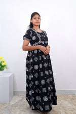 Cotton FROCK Model Casual Wear Nighties | Stylish Pleated Frock Style | Multipurpose Nighties | Pregnancy Wear | Pleated Model | Stylish Nighties for Stylish Women (PWC)