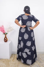 Mangai 3 Layer Frock Model Nighties Soft and Smooth Premium Quality Rayon Material , Fancy Frilled Sleeve, Side Pocket , Back tie Rope , Stylish Collection's for Trendy Women's (MRK)