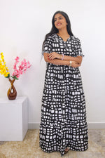 Mangai 3 Layer Frock Model Nighties Soft and Smooth Premium Quality Rayon Material , Fancy Frilled Sleeve, Side Pocket , Back tie Rope , Stylish Collection's for Trendy Women's (MRK)