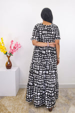 Mangai 3 Layer Frock Model Nighties Soft and Smooth Premium Quality Rayon Material , Fancy Frilled Sleeve, Side Pocket , Back tie Rope , Stylish Collection's for Trendy Women's (MRK)