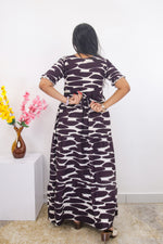 Mangai 3 Layer Frock Model Nighties Soft and Smooth Premium Quality Rayon Material , Fancy Frilled Sleeve, Side Pocket , Back tie Rope , Stylish Collection's for Trendy Women's (MRK)