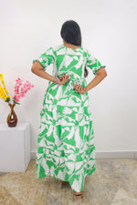 Mangai 3 Layer Frock Model Nighties Soft and Smooth Premium Quality Rayon Material , Fancy Frilled Sleeve, Side Pocket , Back tie Rope , Stylish Collection's for Trendy Women's (MRK)