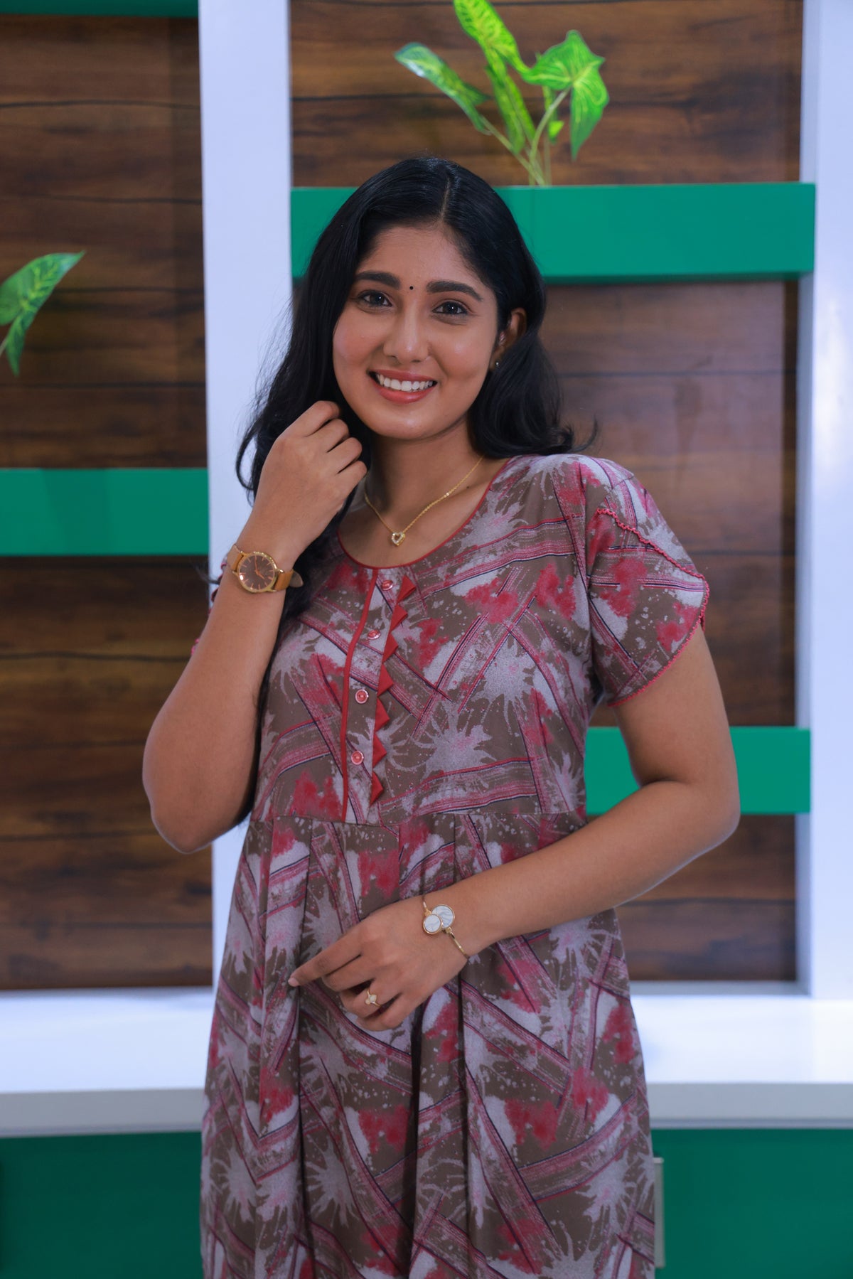 Alpine KURTHI Style Nighties| FancySleeve | Zipless Model | Updated Collection's for Stylish Women MKA (H/S)