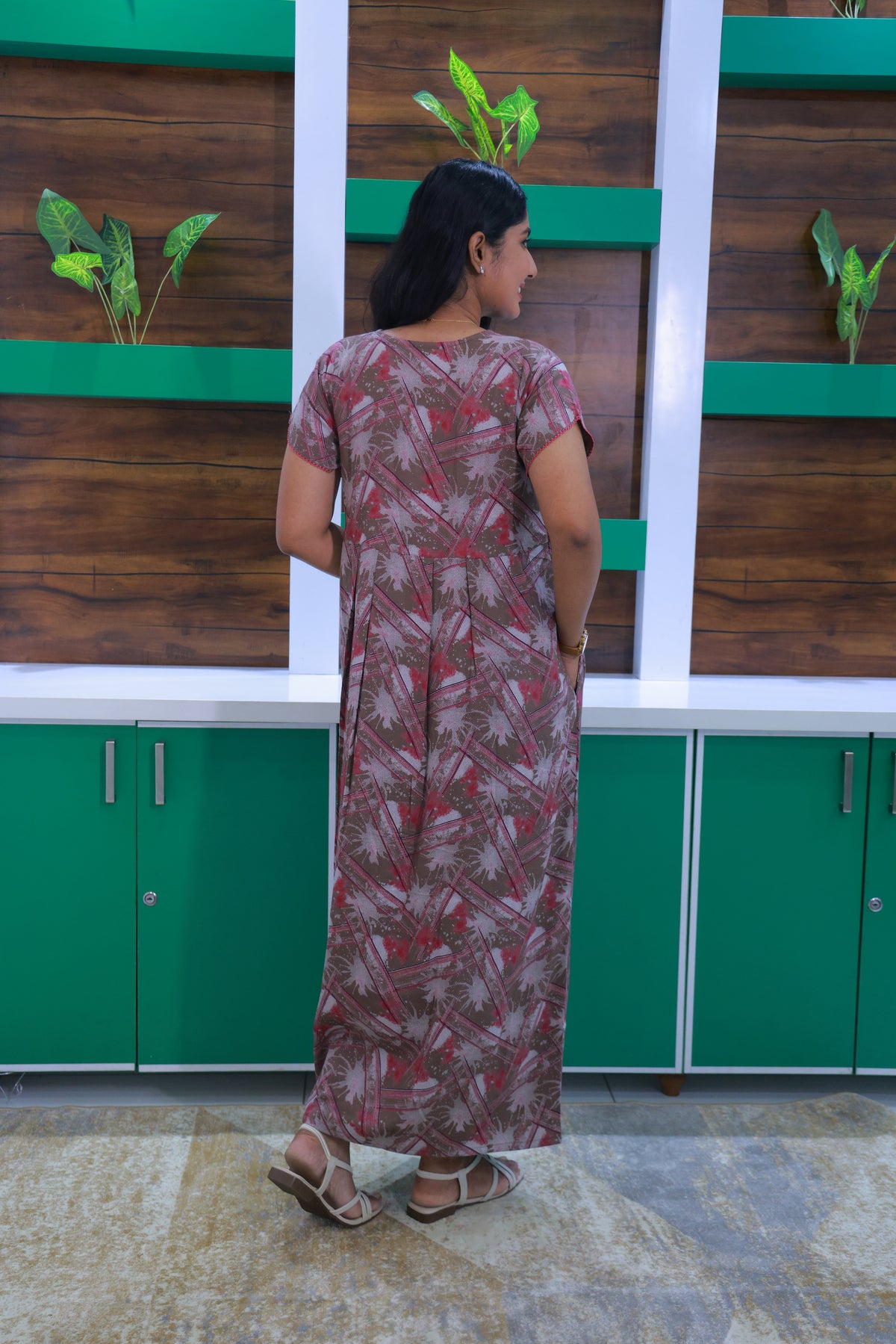 Alpine KURTHI Style Nighties| FancySleeve | Zipless Model | Updated Collection's for Stylish Women MKA (H/S)