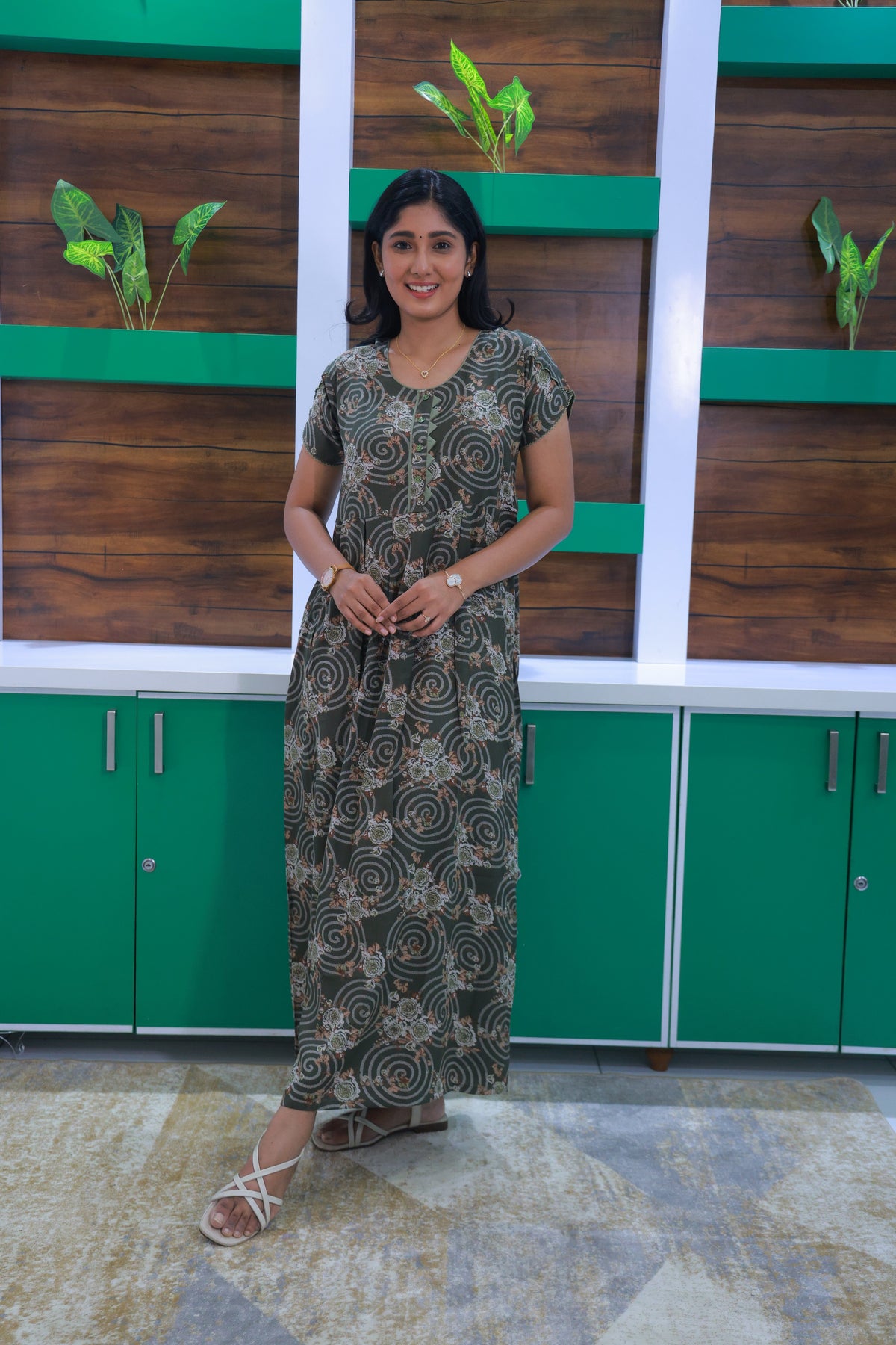 Alpine KURTHI Style Nighties| FancySleeve | Zipless Model | Updated Collection's for Stylish Women MKA (H/S)