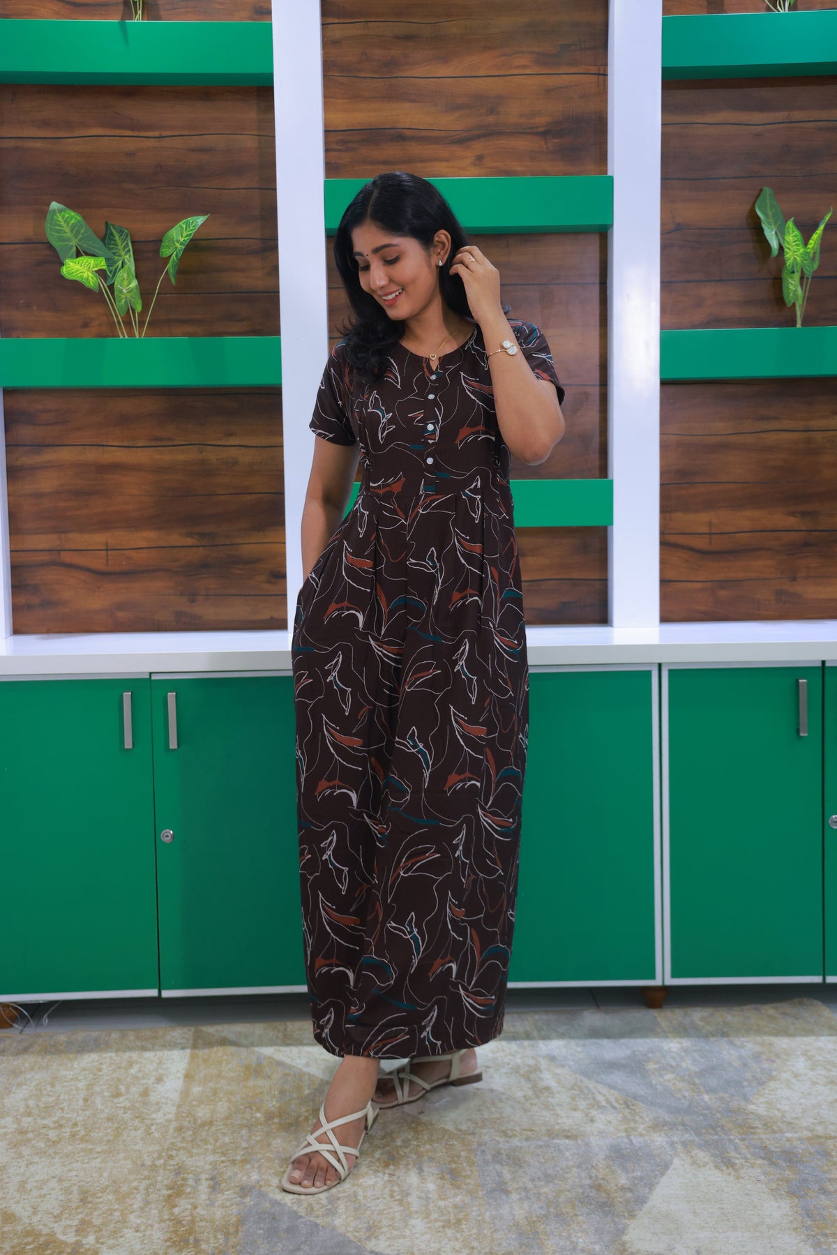 Alpine KURTHI Style Nighties| FancySleeve | Zipless Model | Updated Collection's for Stylish Women MKA (H/S)