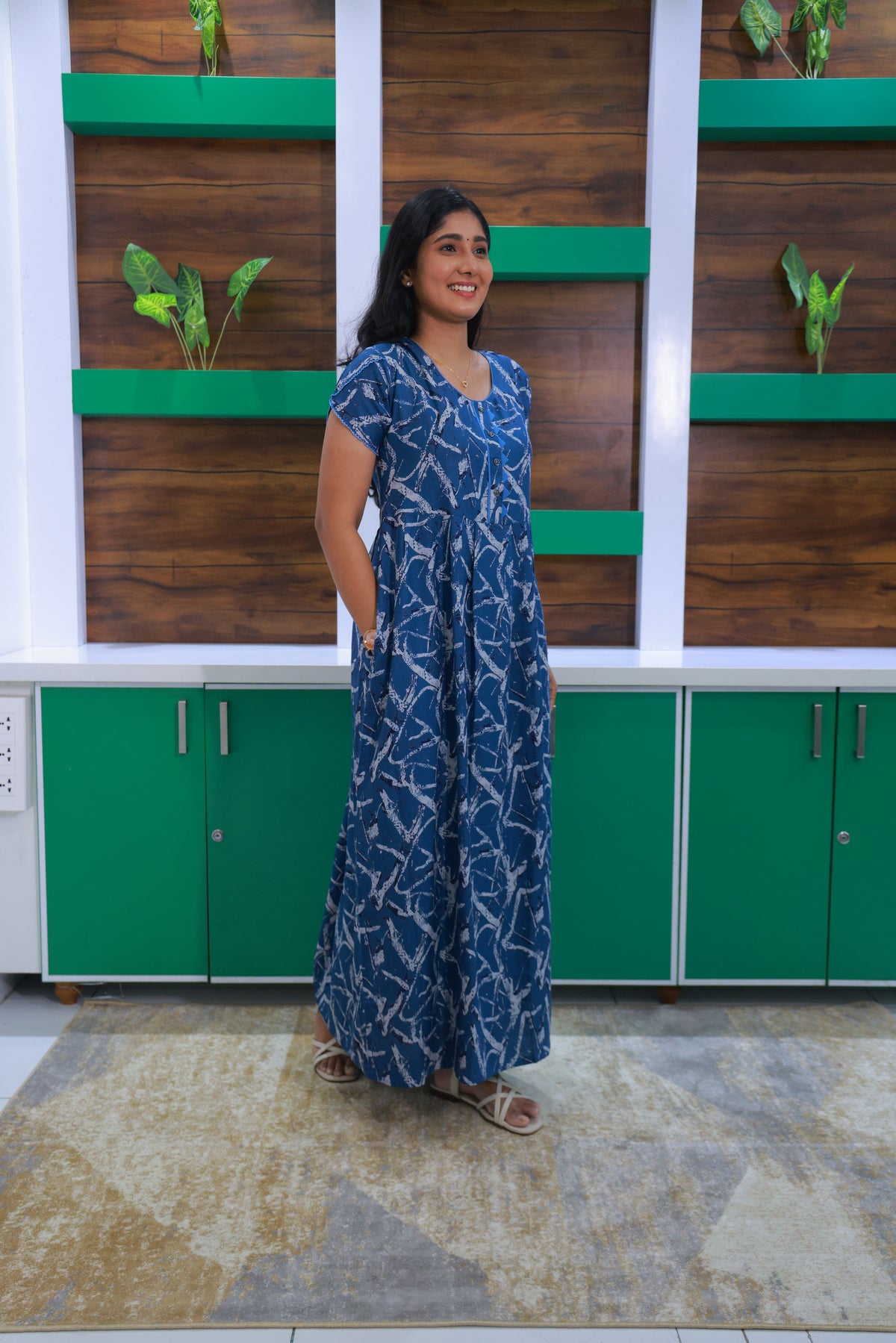 Alpine KURTHI Style Nighties| FancySleeve | Zipless Model | Updated Collection's for Stylish Women MKA (H/S)