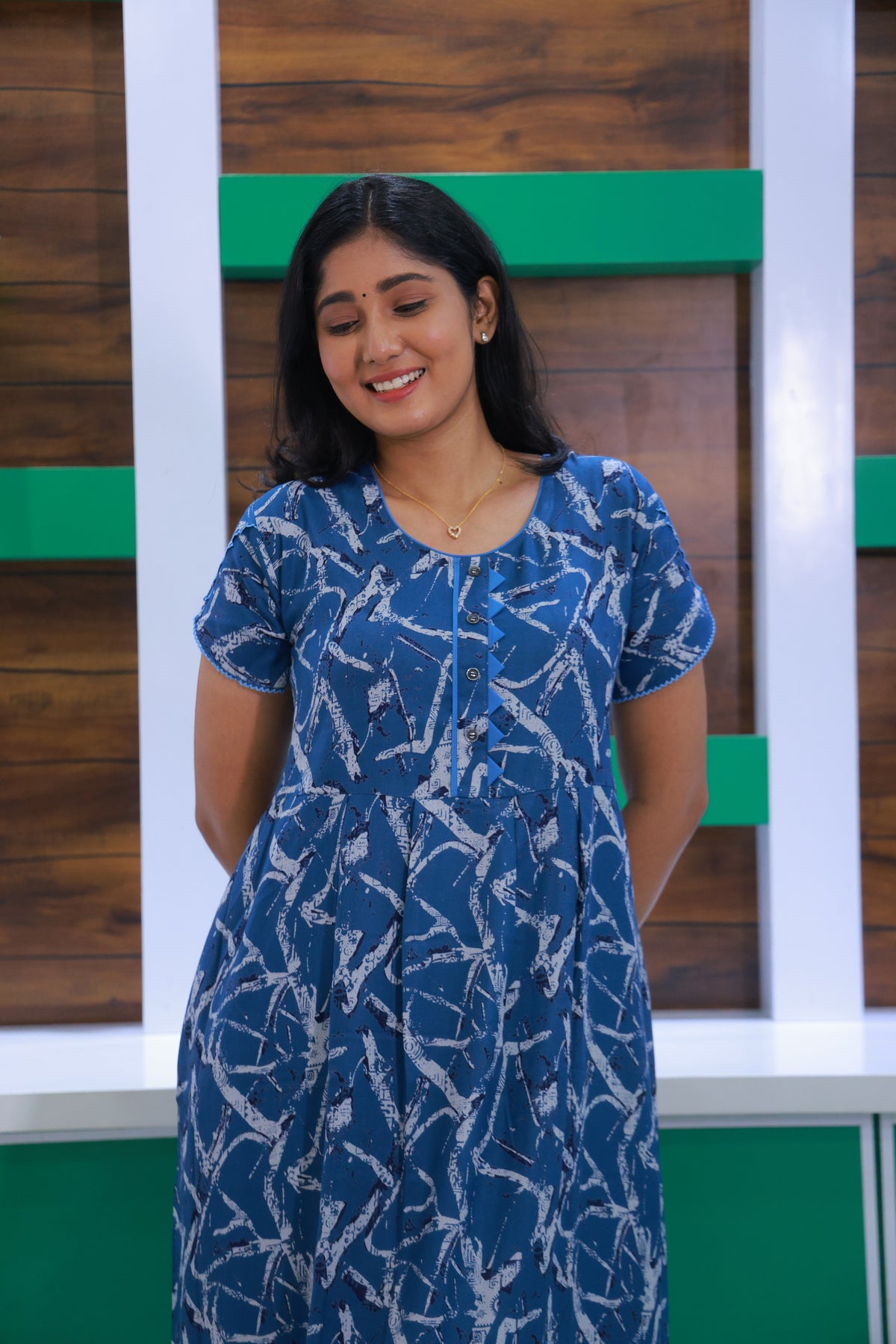 Alpine KURTHI Style Nighties| FancySleeve | Zipless Model | Updated Collection's for Stylish Women MKA (H/S)