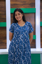 Alpine KURTHI Style Nighties| FancySleeve | Zipless Model | Updated Collection's for Stylish Women MKA (H/S)