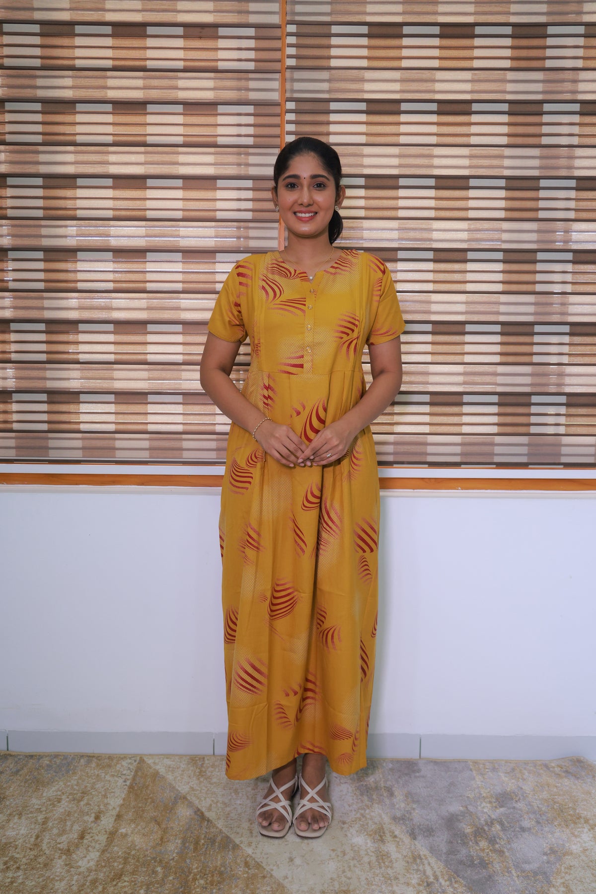 Alpine KURTHI Style Nighties| FancySleeve | Zipless Model | Updated Collection's for Stylish Women MKA (H/S)