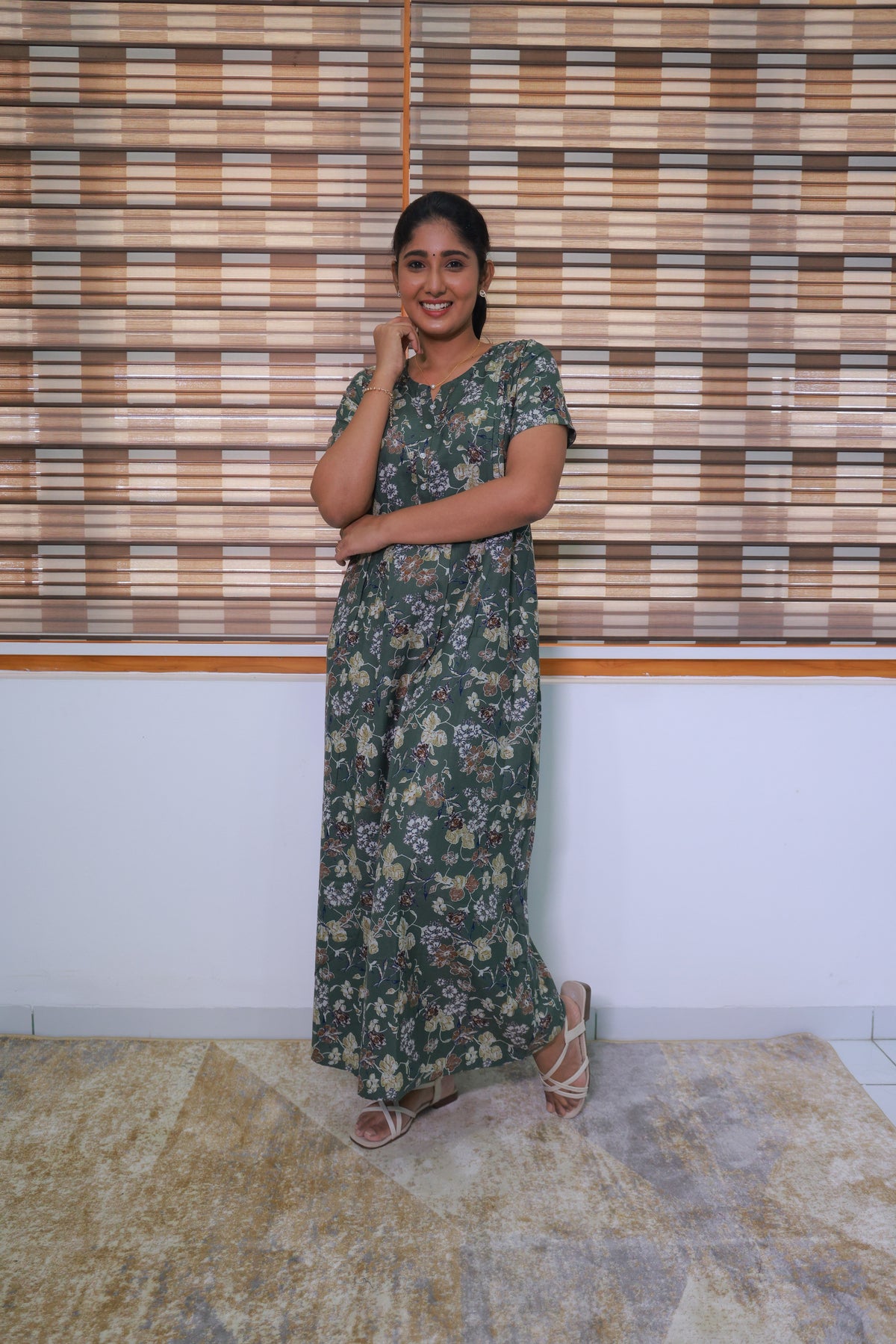 Alpine KURTHI Style Nighties| FancySleeve | Zipless Model | Updated Collection's for Stylish Women MKA (H/S)