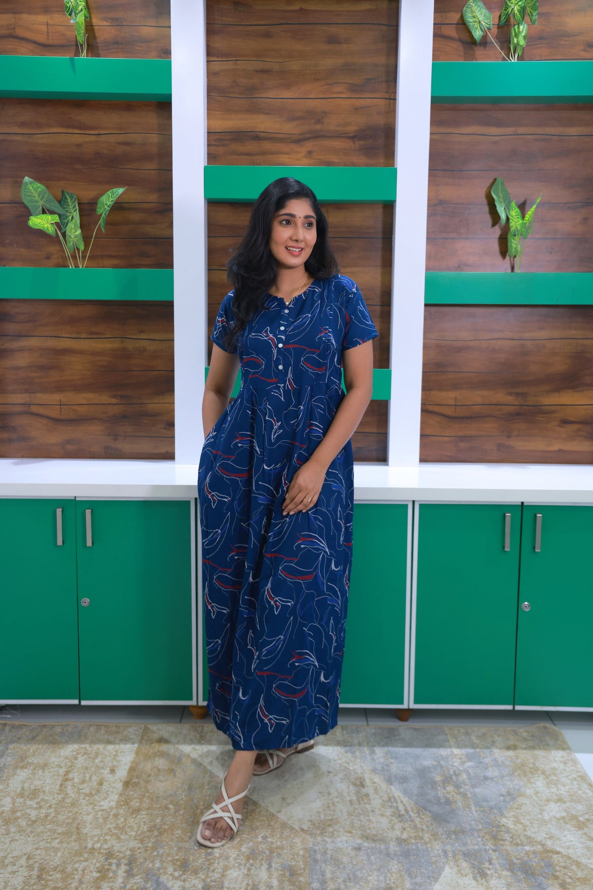 Alpine KURTHI Style Nighties| FancySleeve | Zipless Model | Updated Collection's for Stylish Women MKA (H/S)