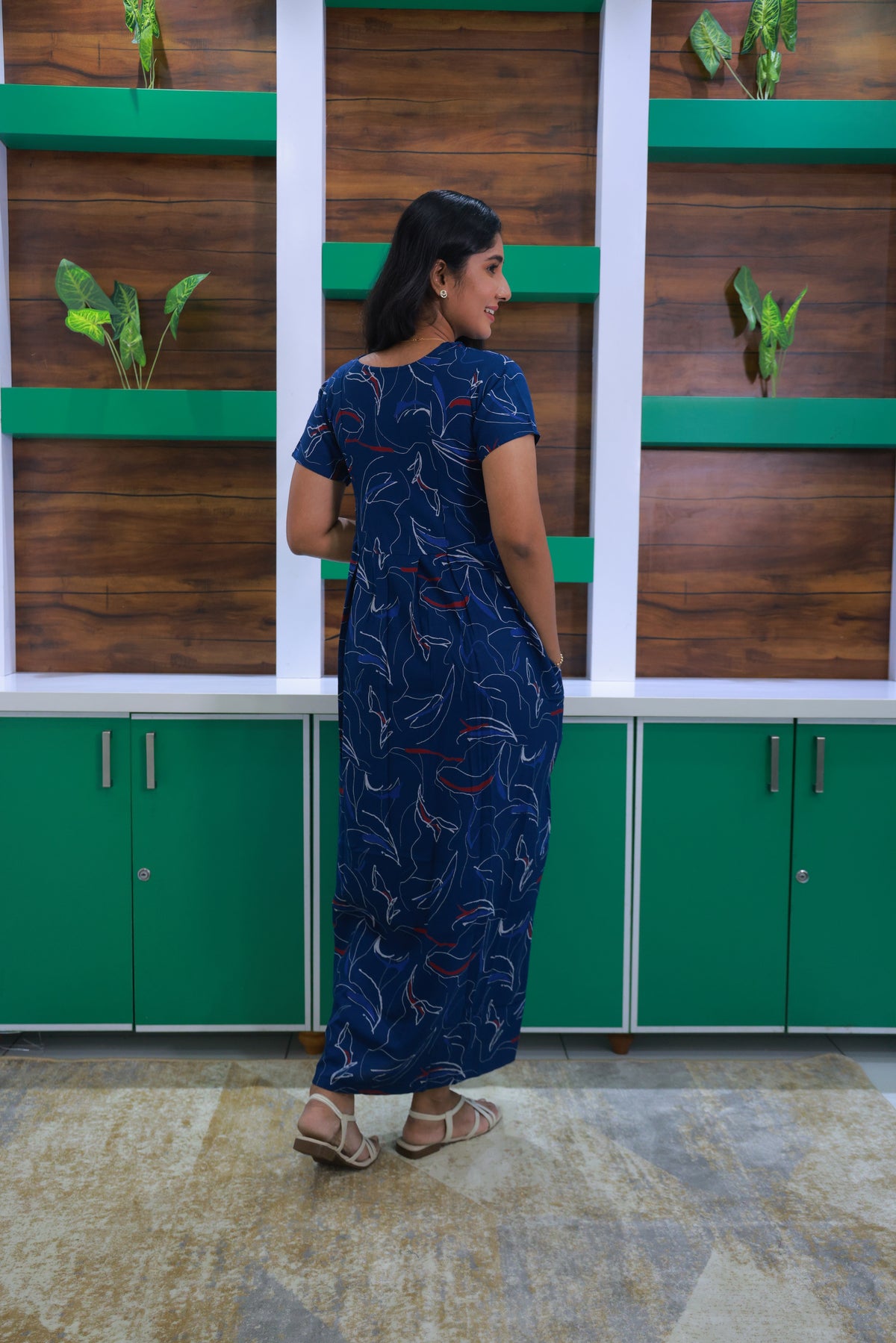 Alpine KURTHI Style Nighties| FancySleeve | Zipless Model | Updated Collection's for Stylish Women MKA (H/S)