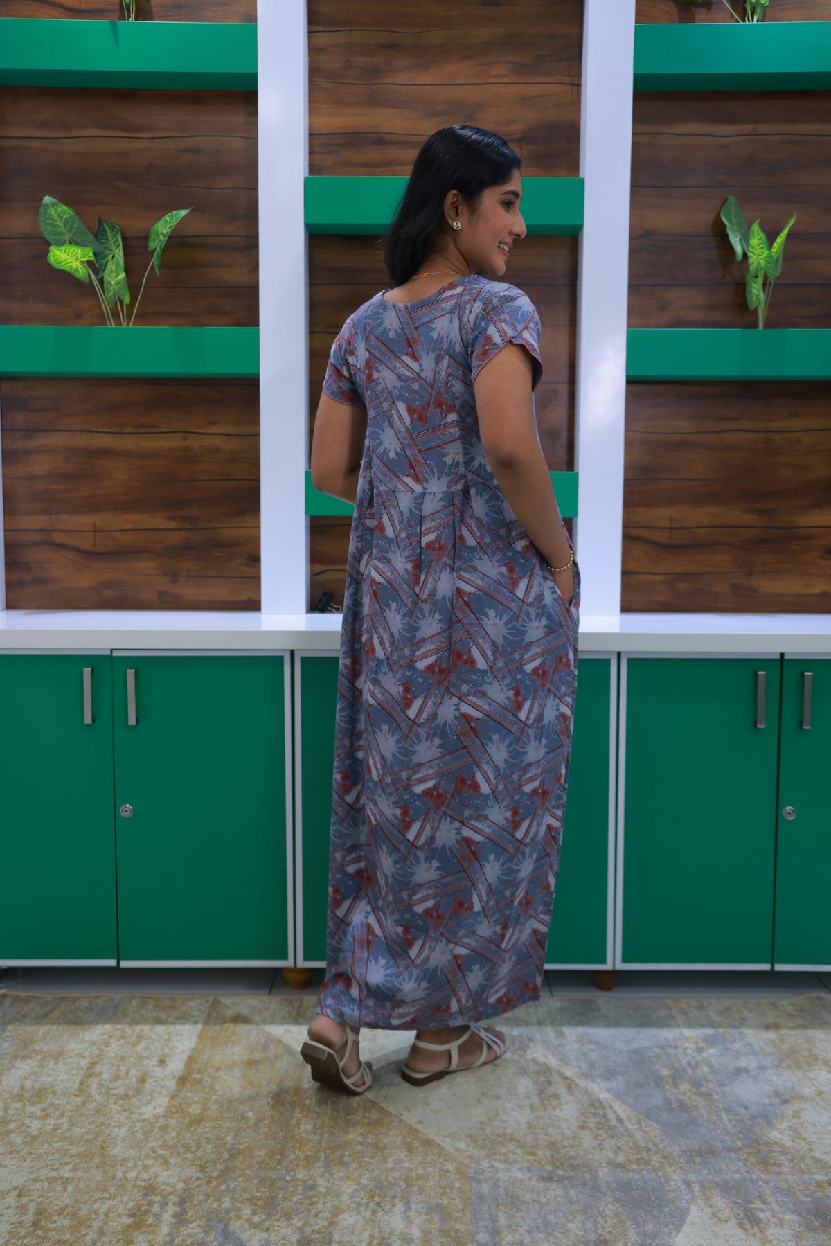 Alpine KURTHI Style Nighties| FancySleeve | Zipless Model | Updated Collection's for Stylish Women MKA (H/S)