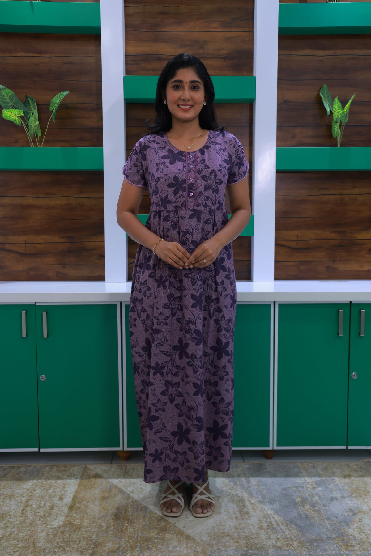 Alpine KURTHI Style Nighties| FancySleeve | Zipless Model | Updated Collection's for Stylish Women MKA (H/S)