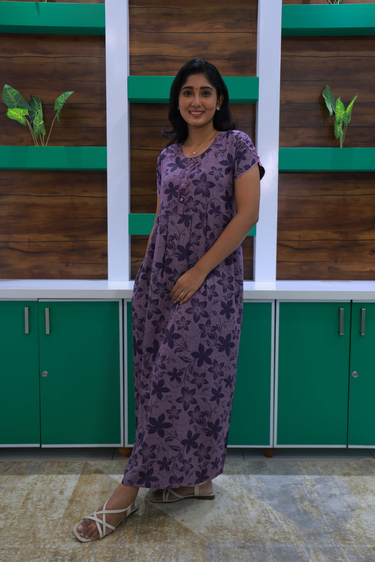 Alpine KURTHI Style Nighties| FancySleeve | Zipless Model | Updated Collection's for Stylish Women MKA (H/S)