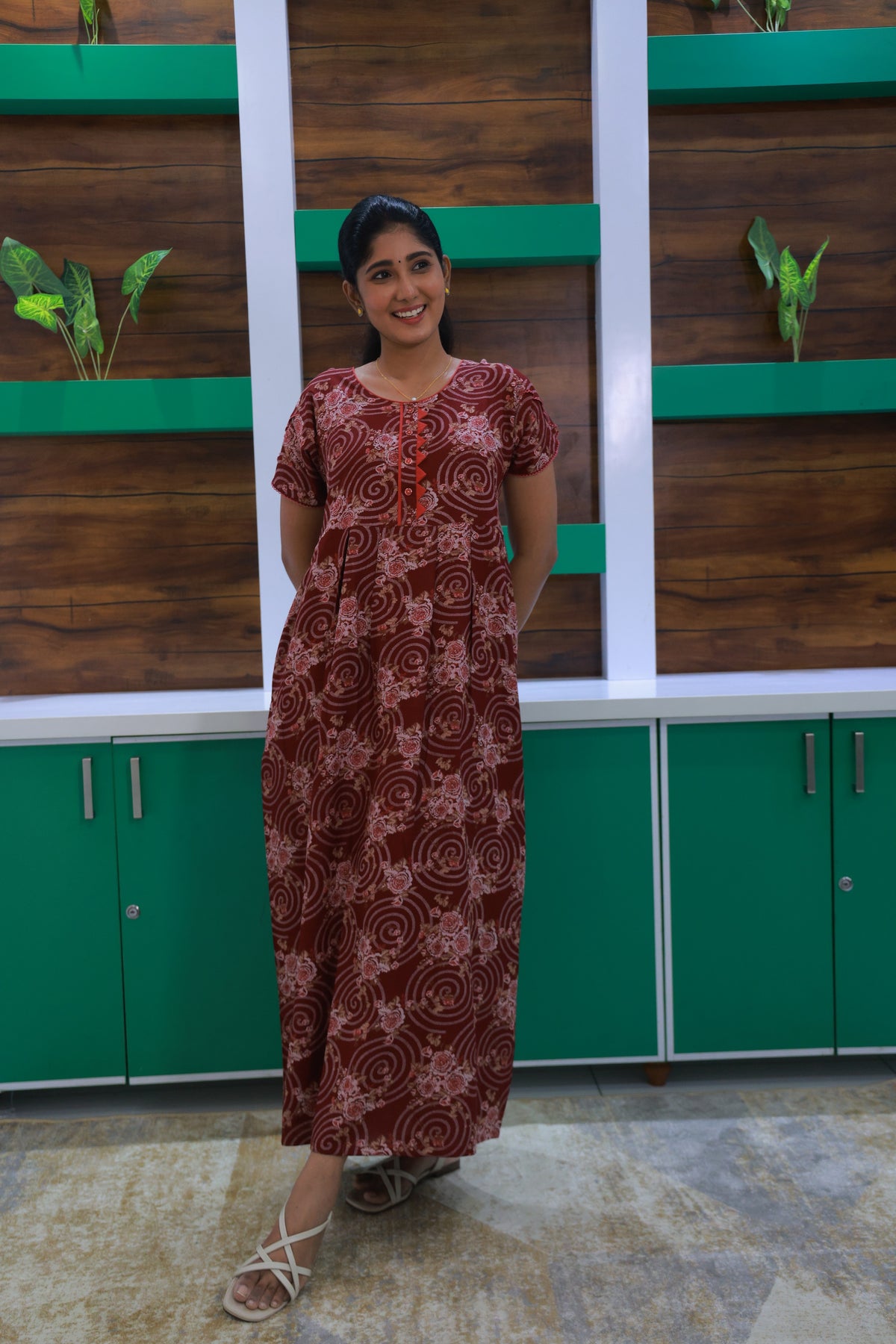 Alpine KURTHI Style Nighties| FancySleeve | Zipless Model | Updated Collection's for Stylish Women MKA (H/S)