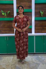 Alpine KURTHI Style Nighties| FancySleeve | Zipless Model | Updated Collection's for Stylish Women MKA (H/S)