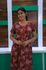 Alpine KURTHI Style Nighties| FancySleeve | Zipless Model | Updated Collection's for Stylish Women MKA (H/S)