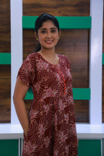 Alpine KURTHI Style Nighties| FancySleeve | Zipless Model | Updated Collection's for Stylish Women MKA (H/S)