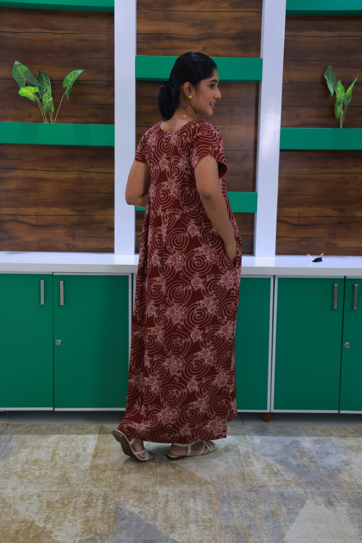 Alpine KURTHI Style Nighties| FancySleeve | Zipless Model | Updated Collection's for Stylish Women MKA (H/S)