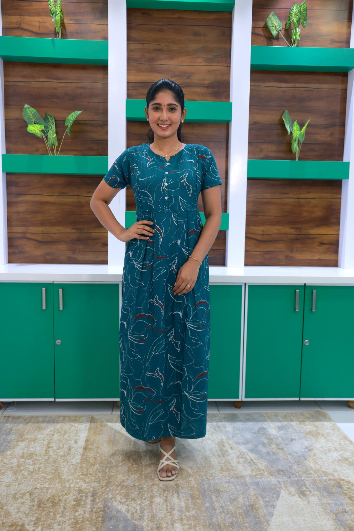 Alpine KURTHI Style Nighties| FancySleeve | Zipless Model | Updated Collection's for Stylish Women MKA (H/S)