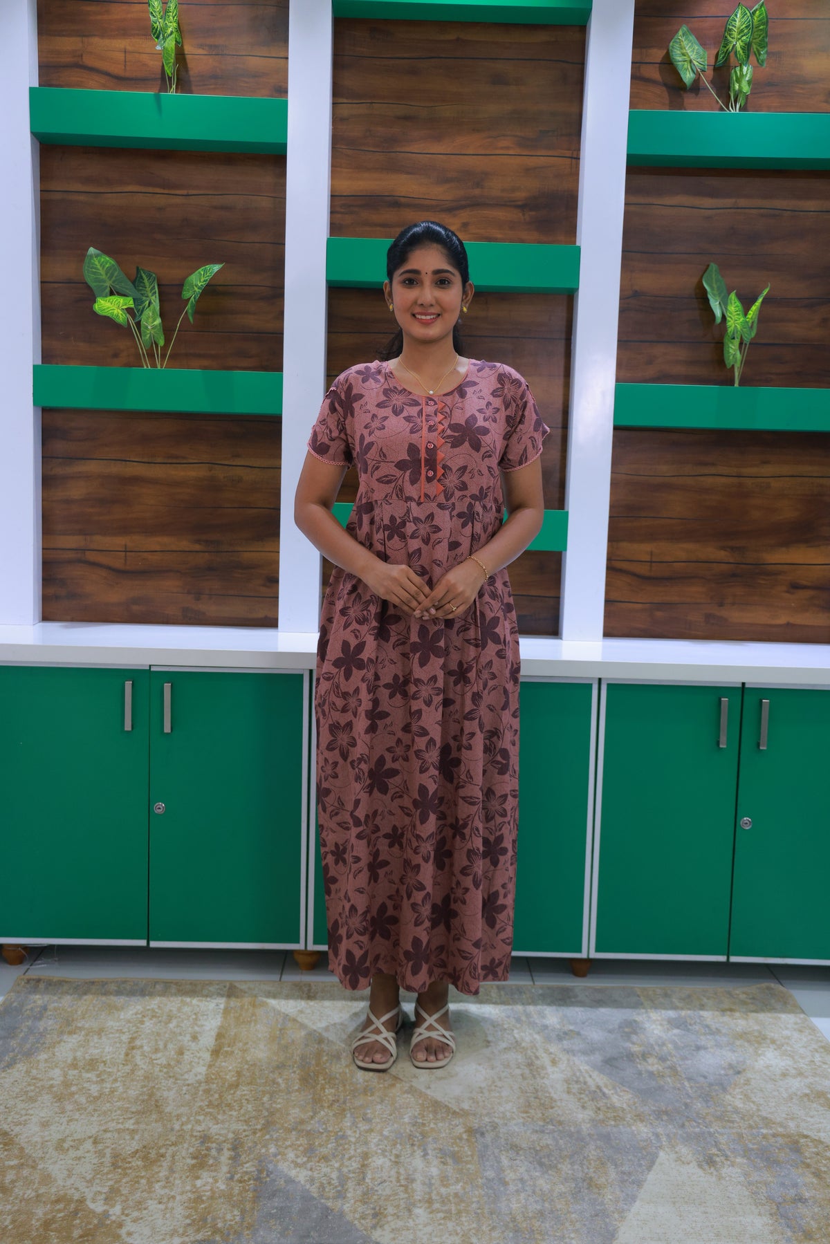 Alpine KURTHI Style Nighties| FancySleeve | Zipless Model | Updated Collection's for Stylish Women MKA (H/S)