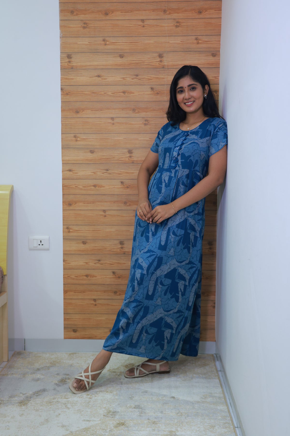 Alpine KURTHI Style Nighties| FancySleeve | Zipless Model | Updated Collection's for Stylish Women MKA (H/S)