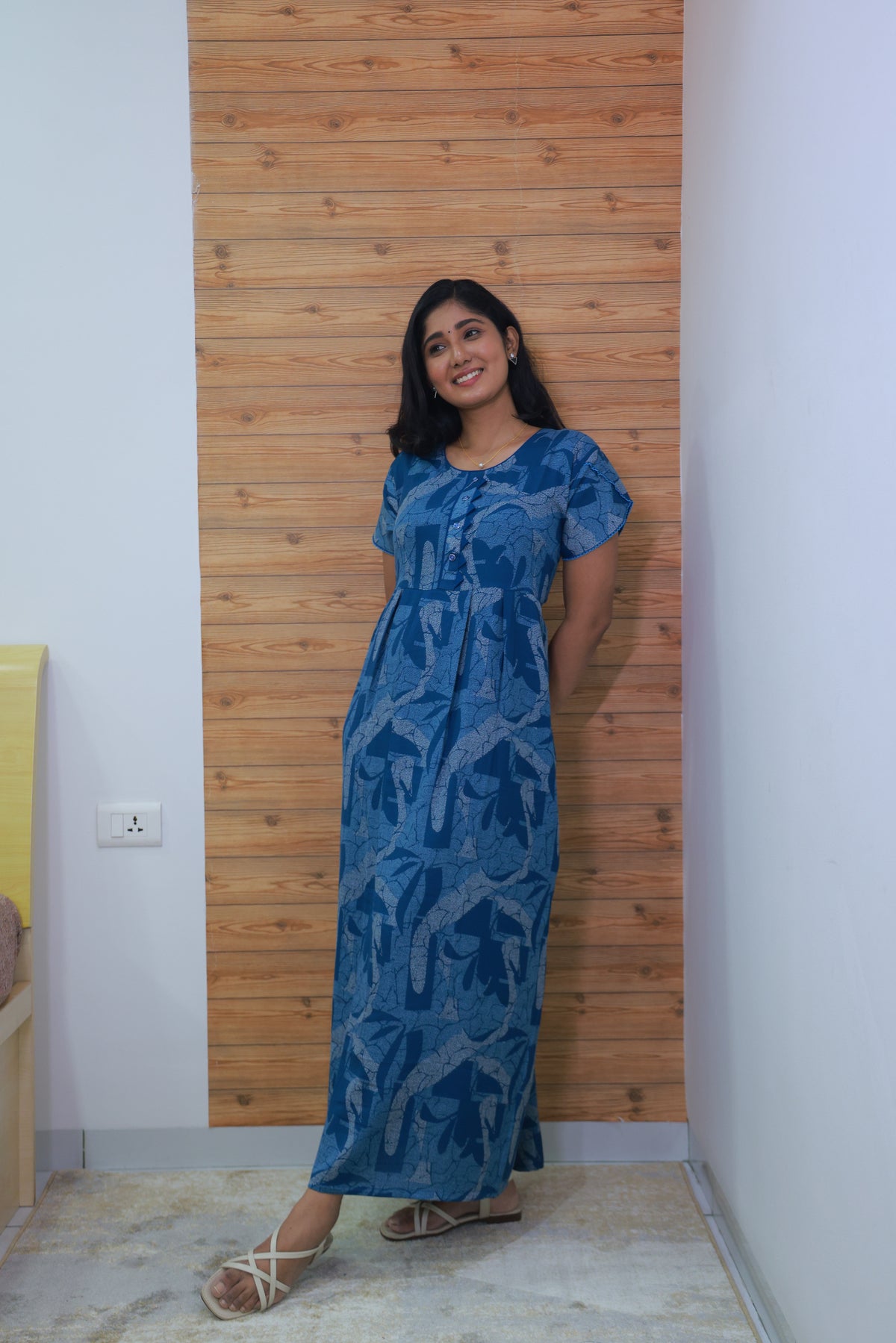 Alpine KURTHI Style Nighties| FancySleeve | Zipless Model | Updated Collection's for Stylish Women MKA (H/S)