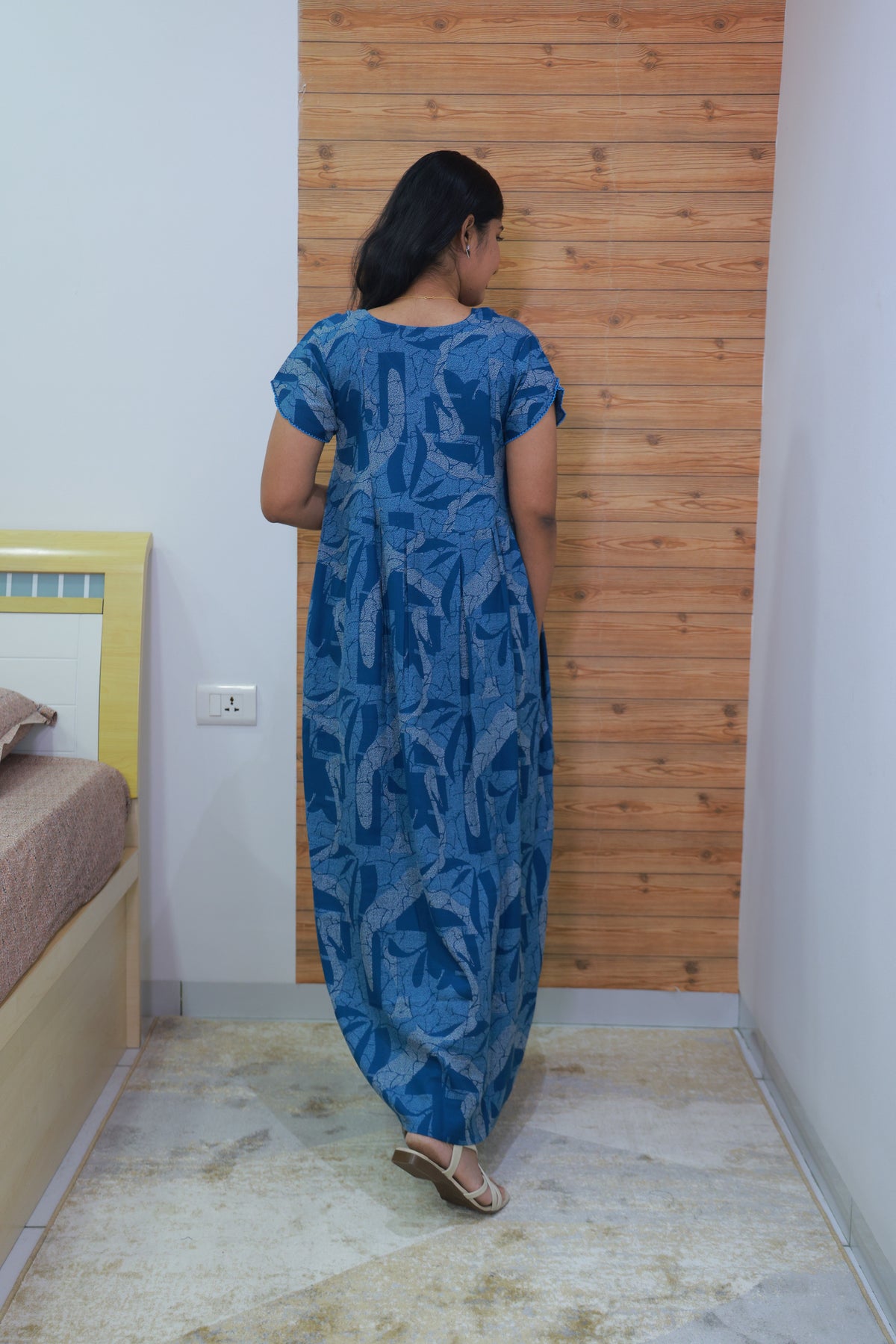 Alpine KURTHI Style Nighties| FancySleeve | Zipless Model | Updated Collection's for Stylish Women MKA (H/S)