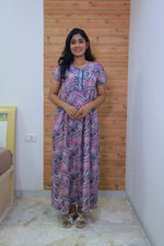 Alpine KURTHI Style Nighties| FancySleeve | Zipless Model | Updated Collection's for Stylish Women MKA (H/S)