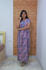 Alpine KURTHI Style Nighties| FancySleeve | Zipless Model | Updated Collection's for Stylish Women MKA (H/S)