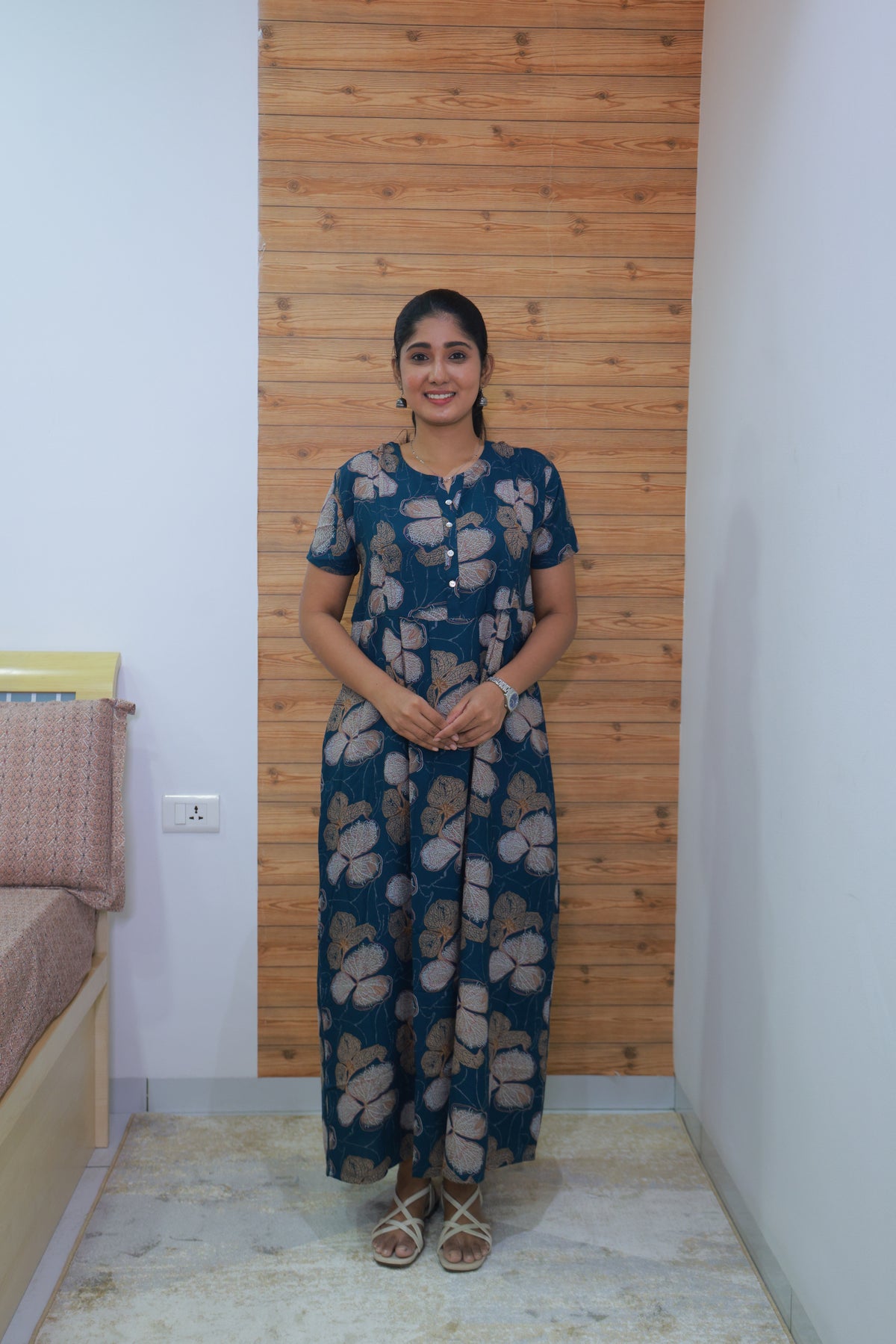 Alpine KURTHI Style Nighties| FancySleeve | Zipless Model | Updated Collection's for Stylish Women MKA (H/S)