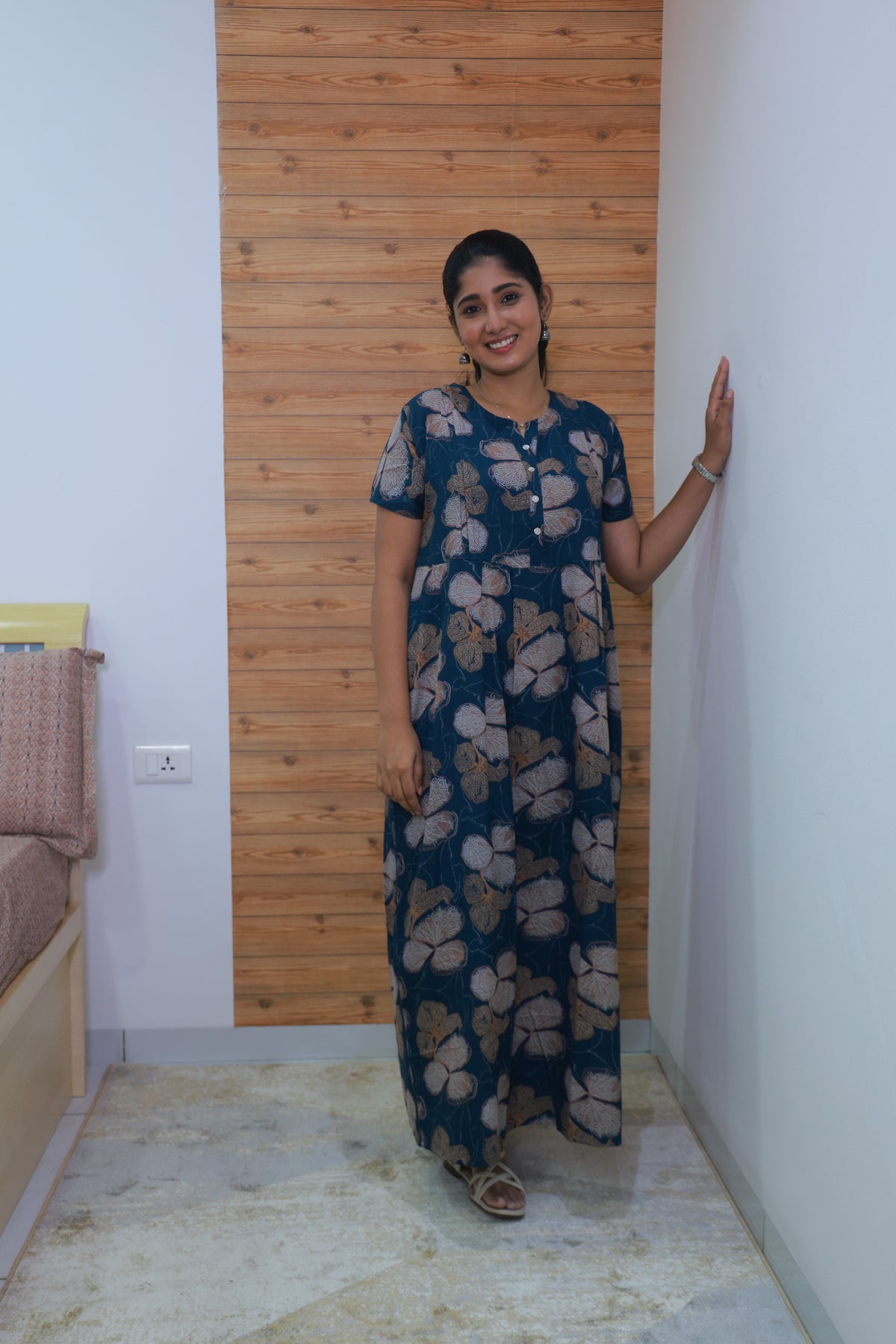 Alpine KURTHI Style Nighties| FancySleeve | Zipless Model | Updated Collection's for Stylish Women MKA (H/S)