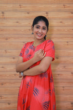 Alpine KURTHI Style Nighties| FancySleeve | Zipless Model | Updated Collection's for Stylish Women MKA (H/S)