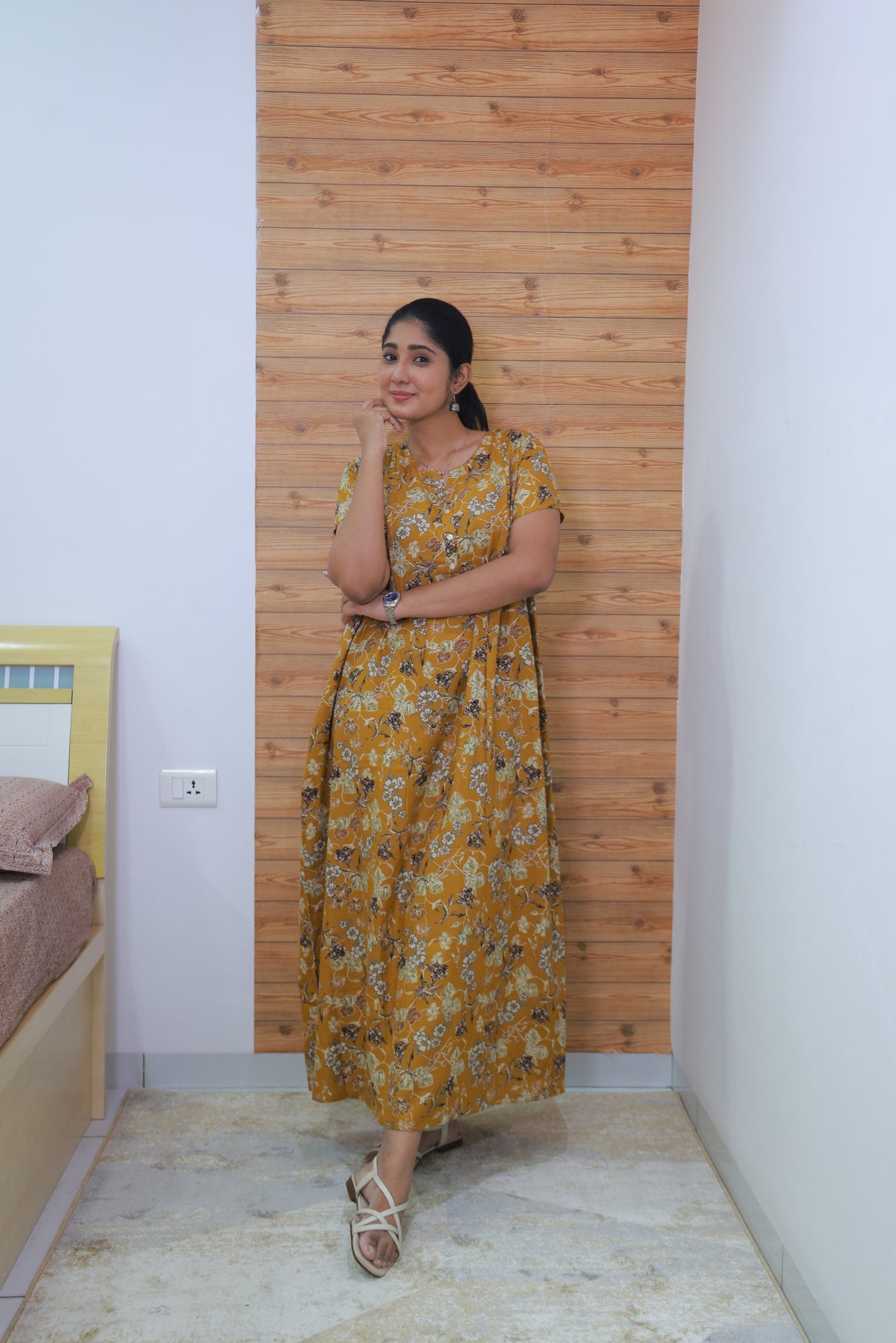 Alpine KURTHI Style Nighties| FancySleeve | Zipless Model | Updated Collection's for Stylish Women MKA (H/S)