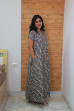 Alpine KURTHI Style Nighties| FancySleeve | Zipless Model | Updated Collection's for Stylish Women MKA (H/S)