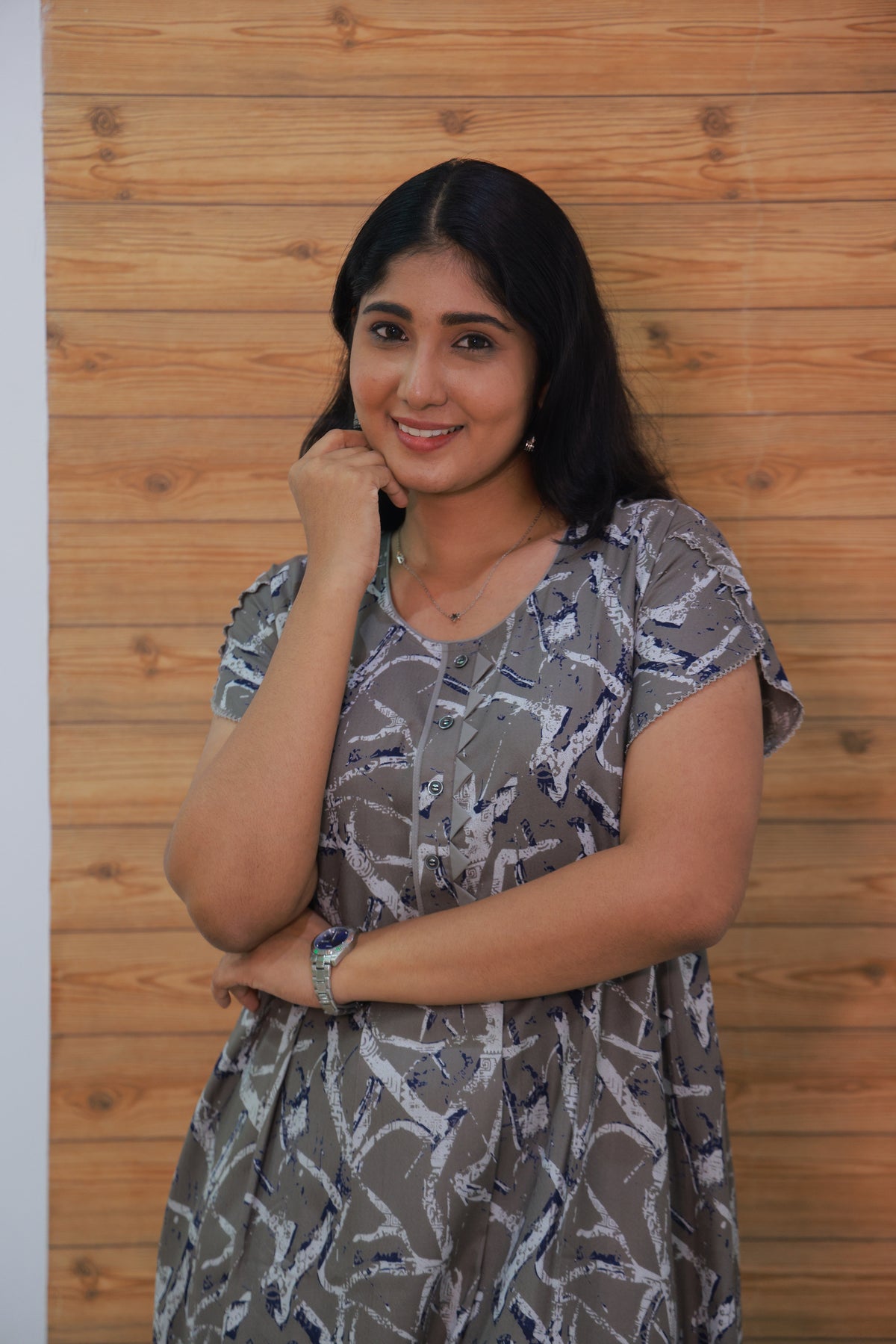 Alpine KURTHI Style Nighties| FancySleeve | Zipless Model | Updated Collection's for Stylish Women MKA (H/S)