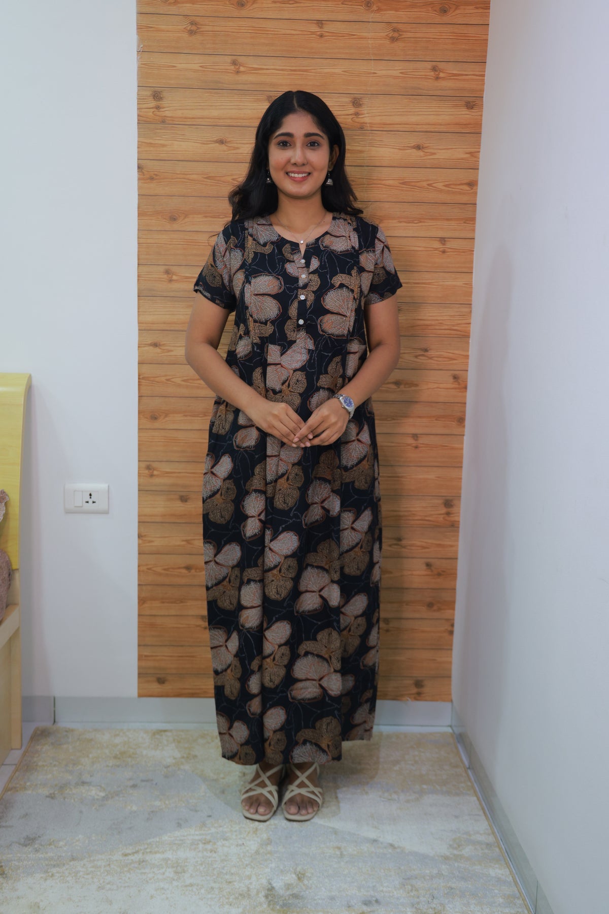 Alpine KURTHI Style Nighties| FancySleeve | Zipless Model | Updated Collection's for Stylish Women MKA (H/S)