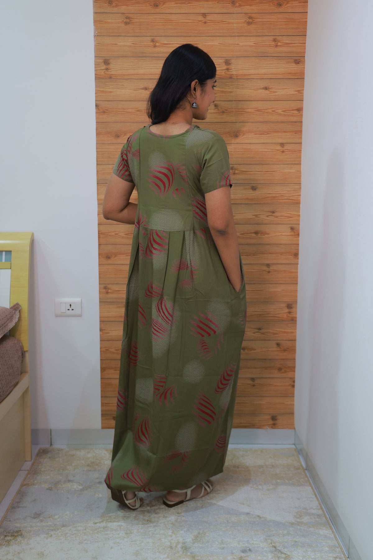 Alpine KURTHI Style Nighties| FancySleeve | Zipless Model | Updated Collection's for Stylish Women MKA (H/S)