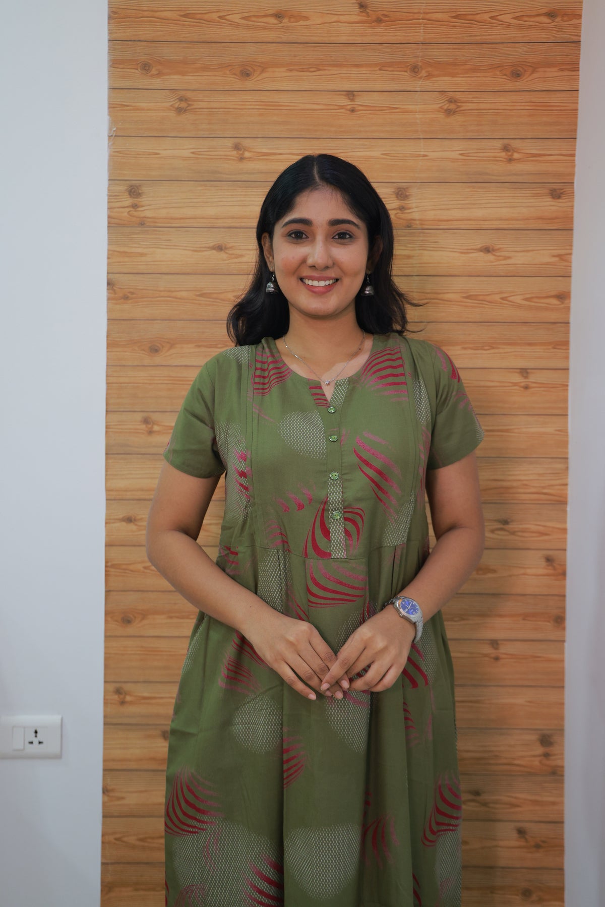 Alpine KURTHI Style Nighties| FancySleeve | Zipless Model | Updated Collection's for Stylish Women MKA (H/S)