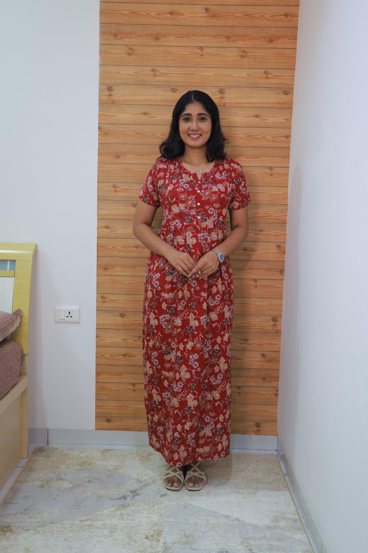 Alpine KURTHI Style Nighties| FancySleeve | Zipless Model | Updated Collection's for Stylish Women MKA (H/S)