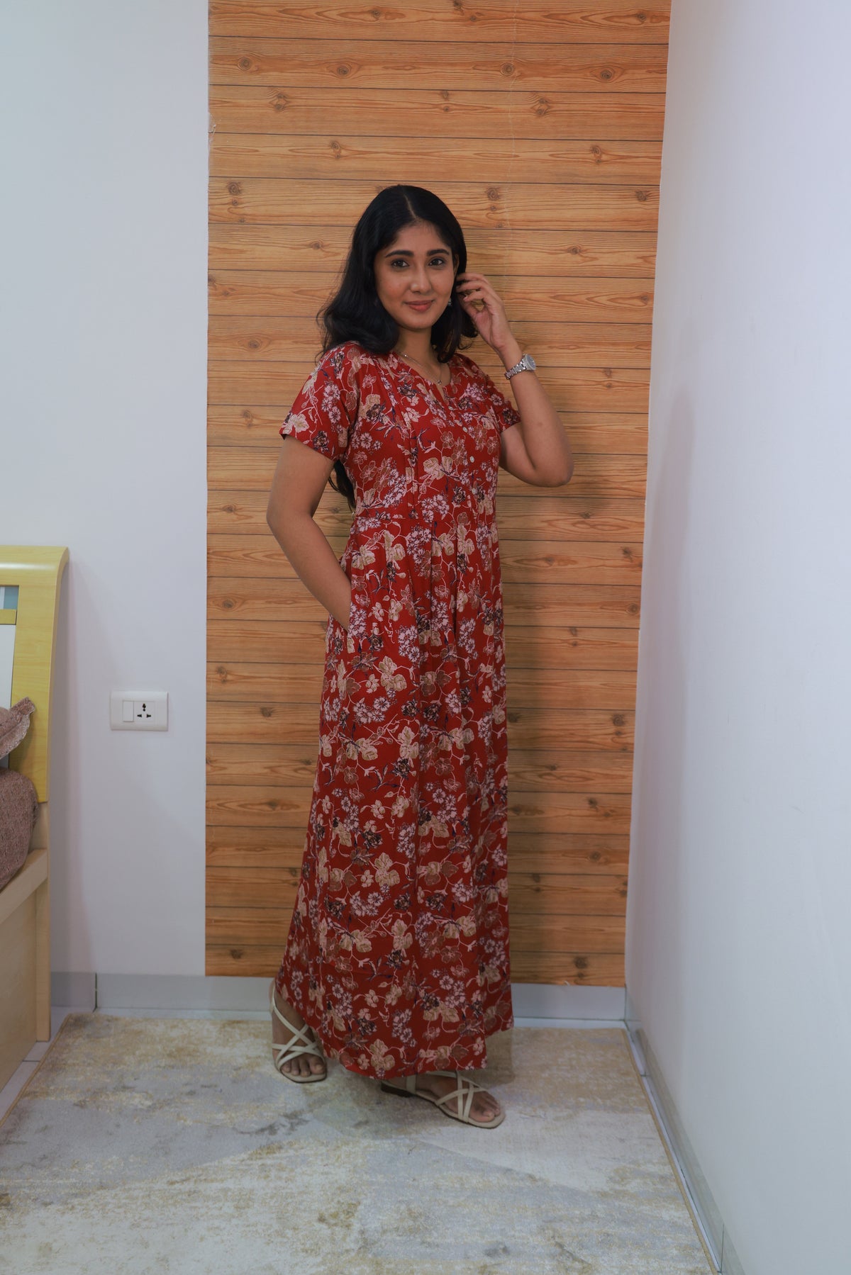 Alpine KURTHI Style Nighties| FancySleeve | Zipless Model | Updated Collection's for Stylish Women MKA (H/S)