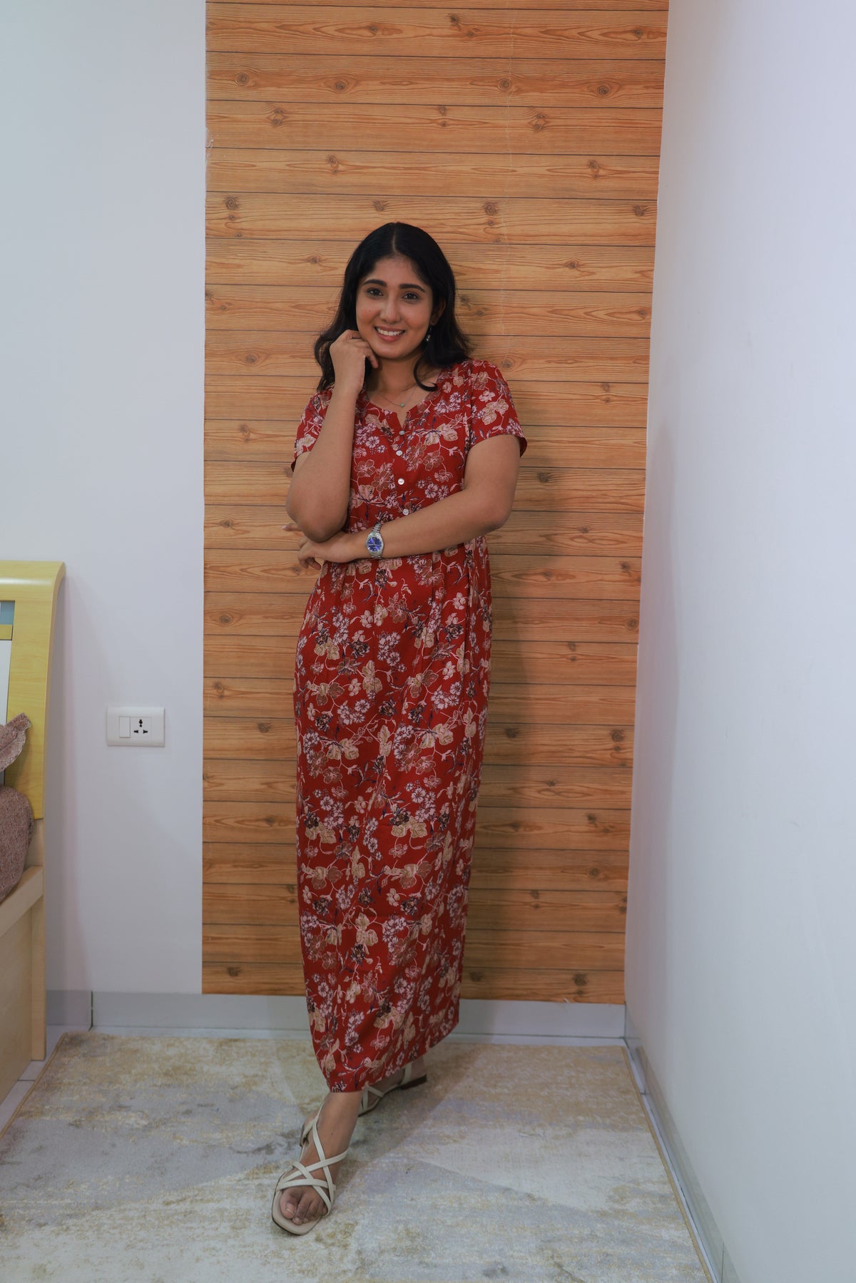 Alpine KURTHI Style Nighties| FancySleeve | Zipless Model | Updated Collection's for Stylish Women MKA (H/S)