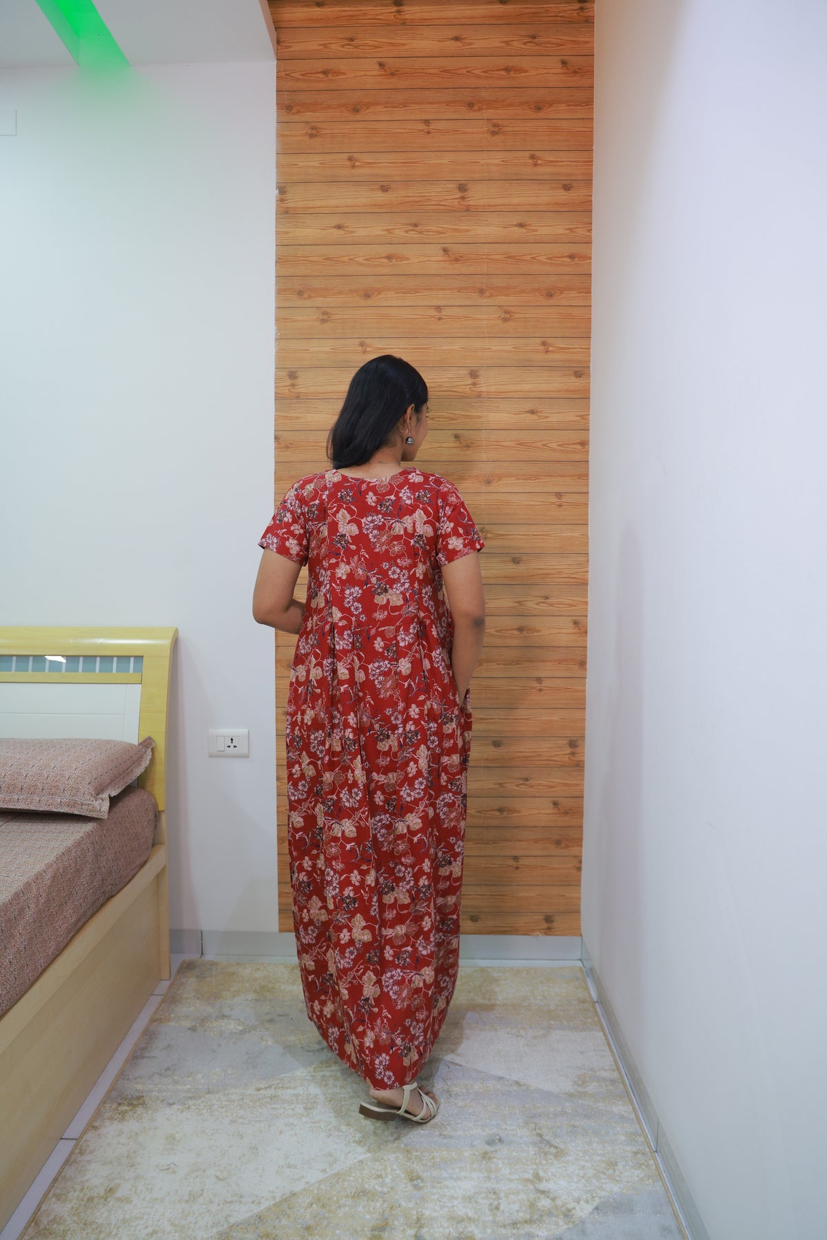 Alpine KURTHI Style Nighties| FancySleeve | Zipless Model | Updated Collection's for Stylish Women MKA (H/S)